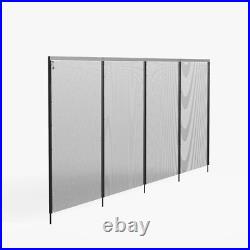 Domi 5'x48' DIY Pool Fence for Inground Pools, Outdoor Pool, Black Pool Mesh Domi 5'x48' DIY Pool Fence for Inground Pools, Outdoor Pool, Black Pool Mesh