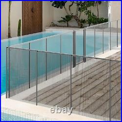 Domi 5'x48' DIY Pool Fence for Inground Pools, Outdoor Pool, Gray Pool Mesh Domi 5'x48' DIY Pool Fence for Inground Pools, Outdoor Pool, Gray Pool Mesh