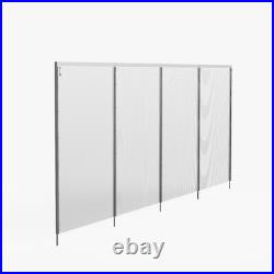 Domi 5'x48' DIY Pool Fence for Inground Pools, Outdoor Pool, Gray Pool Mesh Domi 5'x48' DIY Pool Fence for Inground Pools, Outdoor Pool, Gray Pool Mesh