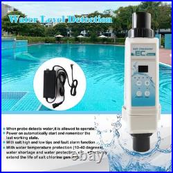 EC12 Salt Chlorine Generator System 15,000 Gal Saltwater Pool Chlorinator