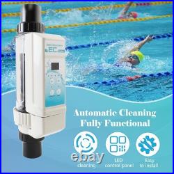 EC12 Salt Chlorine Generator System 15,000 Gal Saltwater Pool Chlorinator