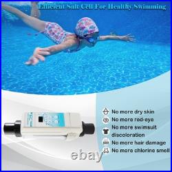 EC12 Salt Chlorine Generator System 15,000 Gal Saltwater Pool Chlorinator