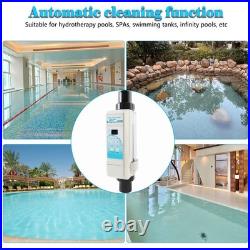 EC12 Salt Chlorine Generator System 15,000 Gal Saltwater Pool Chlorinator