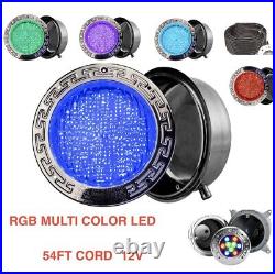 EPISTAR 50,000+hours BIG LED Swimming Pool Light 12V 100FT Cord MULTICOLOR RGB