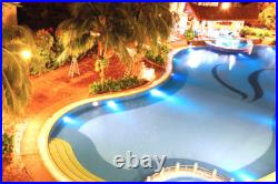 EPISTAR 50,000+hours BIG LED Swimming Pool Light 12V 100FT Cord MULTICOLOR RGB