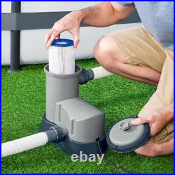 Electric 1500 GPH Filter Pump for Above Ground Swimming Pool 58390E+Cartridge