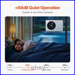 Electric Pool Heat Pump 51200 BTU for Above and In Ground Pools Efficient Electric Pool Heat Pump 51200 BTU for Above and In Ground Pools Efficient