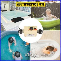 Electric Water Heater Thermostat 3KW 220V Mini Swimming Pool & Bath SPA Hot Tub