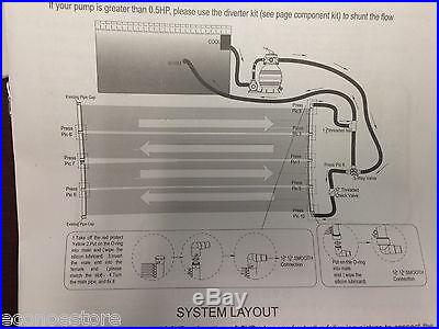 Energy Saving Above Ground Inground Swimming Pool Solar Sun Heating Panel Heater