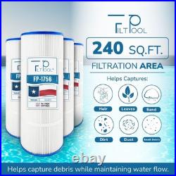 FP-1756 Pool Filter Cartridge Compatible with C2030, PA56L Models, 240 Sq Ft, 4P