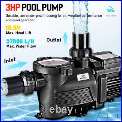 For Hayward 3HP Swimming Pool Pump In/Above Ground Motor/Strainer Filter Basket