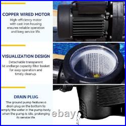 For Hayward 3HP Swimming Pool Pump In/Above Ground Motor/Strainer Filter Basket