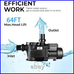 For Hayward 3HP Swimming Pool Pump In/Above Ground Motor/Strainer Filter Basket