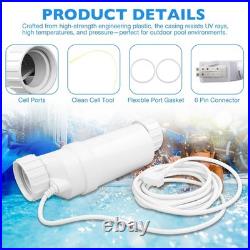 For Hayward Turbo TCELL940 W3T-CELL-15 40000 Gal In-Ground Pools Salt Cell T-15