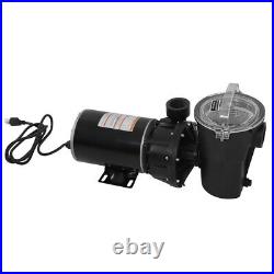 For Hayward W3SP1580X15 Power Above Ground Swimming Pool Pump 1.5HP With 3' Cord