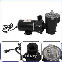 For Hayward W3SP1580X15 Power Above Ground Swimming Pool Pump 1.5HP With 3' Cord