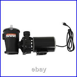 For Hayward W3SP1580X15 Power Above Ground Swimming Pool Pump 1.5HP With 3' Cord