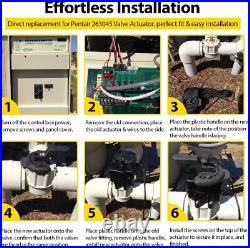 For Pentair 263045 CVA24 Valve Actuator Jandy 3-Port Valve 180 Degree Hayward