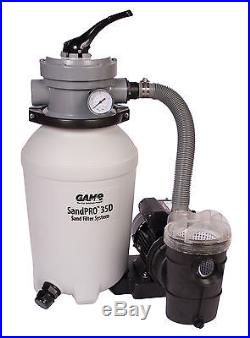 GAME SandPRO 35D Series 4706 Above Ground Swimming Pool Sand Filter & Pump Kit