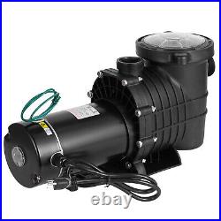 Generic 1.5HP Swimming Pool Pump In/Above Ground with Motor Strainer Filter Basket