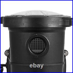 Generic 1.5HP Swimming Pool Pump In/Above Ground with Motor Strainer Filter Basket