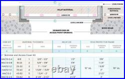 HIDE 12 Skimmer Lid & Access Cover Kit 0.8 Inlay Depth