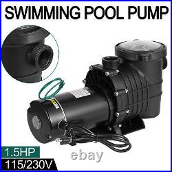 Hayward 1.5HP In/Above Ground Swimming Pool Pump Motor with Strainer Filter Basket
