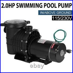 Hayward 2HP Swimming Pool Pump In/Above Ground with Motor Strainer Filter Basket