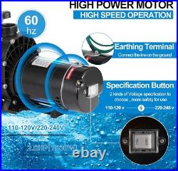 Hayward 2HP Swimming Pool Pump In/Above Ground with Motor Strainer Filter Basket