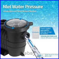 Hayward 2HP Swimming Pool Pump In/Above Ground with Motor Strainer Filter Basket