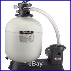 Hayward Pro-Series S180T92S Above Ground Swimming Pool Filter System with1 HP Pump