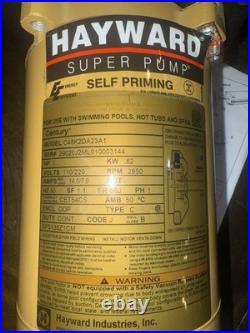 Hayward Super Pump 1HP 50 Cycle 220V SP2607X1051 C48K2DA23A1 NEW in BOX