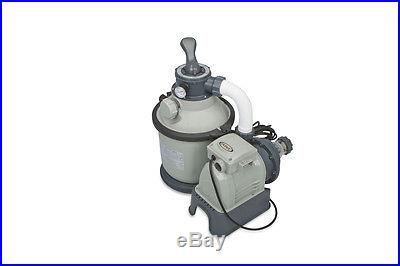 INTEX 1200 GPH Krystal Clear Sand Pool Filter Pump Set 110-120 Volt 28643EG