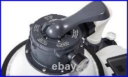 INTEX 26643EG SX1500 Krystal Clear Sand Filter Pump for Above Ground Pools 10in