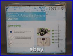 INTEX 26665EG QZ1100 Krystal Clear Saltwater System for up to 15000 Gallon