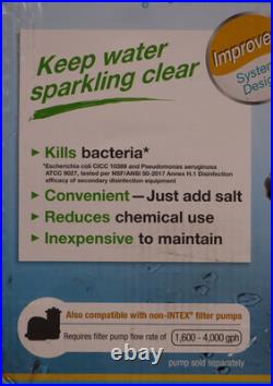 INTEX 26665EG QZ1100 Krystal Clear Saltwater System for up to 15000 Gallon