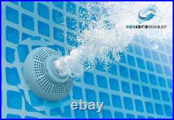 INTEX C1500 Krystal Clear Cartridge Filter Pump 2,500 Gallons Per Hour, Gray