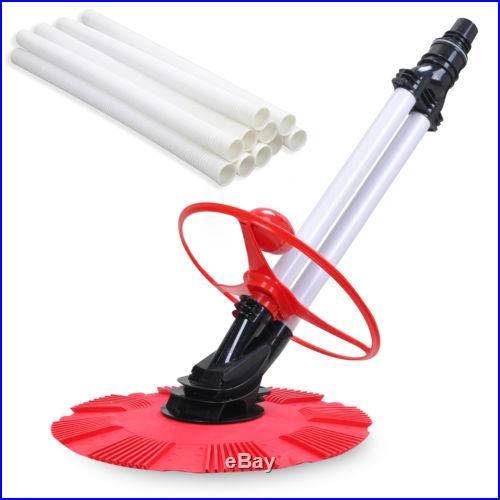 Inground Above Ground Automatic Swimming Pool Cleaner Vacuum Climb Wall 10x Hose