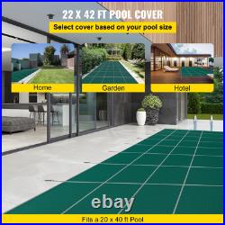 Inground Pool Safety Cover Fits 20x40ft WithCenter Step High Strength PP Inground Pool Safety Cover Fits 20x40ft WithCenter Step High Strength PP