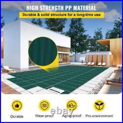 Inground Pool Safety Cover Fits 20x40ft WithCenter Step High Strength PP Inground Pool Safety Cover Fits 20x40ft WithCenter Step High Strength PP