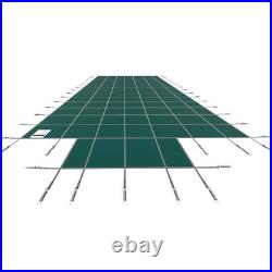 Inground Pool Safety Cover Fits 20x40ft WithCenter Step High Strength PP Inground Pool Safety Cover Fits 20x40ft WithCenter Step High Strength PP