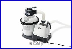Intex 1200 GPH Krystal Clear Above Ground Pool Sand Filter Pump Set 26643EG