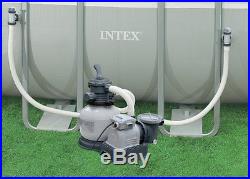 Intex 2100 GPH Krystal Clear Sand Filter Swimming Pool Pump 28645EG (56685EG)