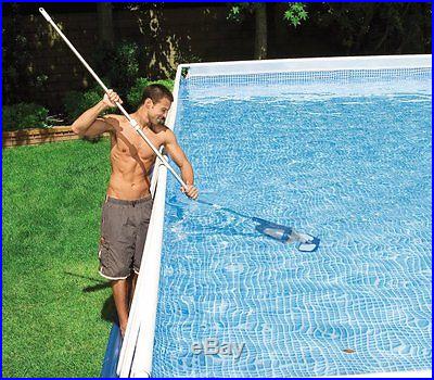 Intex Deluxe Cleaning Maintenance Swimming Pool Kit with Vacuum & Pole 28003E