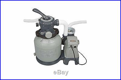 Intex Krystal Clear 2100 GPH Above Ground Easy Set Pool Sand Filter Pump 28645EG