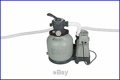 Intex Krystal Clear 2800 GPH Above Ground Swimming Pool Sand Filter Pump 28647EG