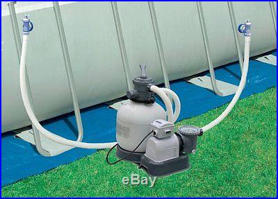 Intex Krystal Clear 3000 GPH Above Ground Pool Sand Filter Pump 28651EG