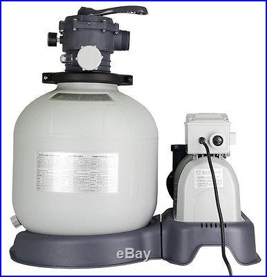 Intex Krystal Clear 3000 GPH Above Ground Pool Sand Filter Pump 28651EG