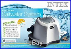 Intex Krystal Clear Saltwater System Chlorinator withGFCI Model 26667EG