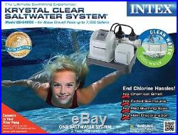 Intex Krystal Clear Saltwater System Chlorinator withGFCI Model 28661EG New